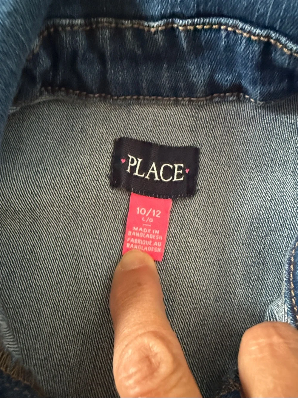 The Children's Place Medium Blue Denim Jacket. Classic and like new